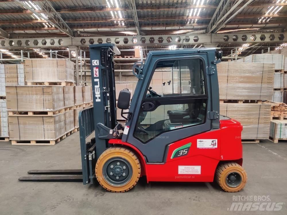 Heli CPD35-GB2LI-M Gaffeltrucks - andre
