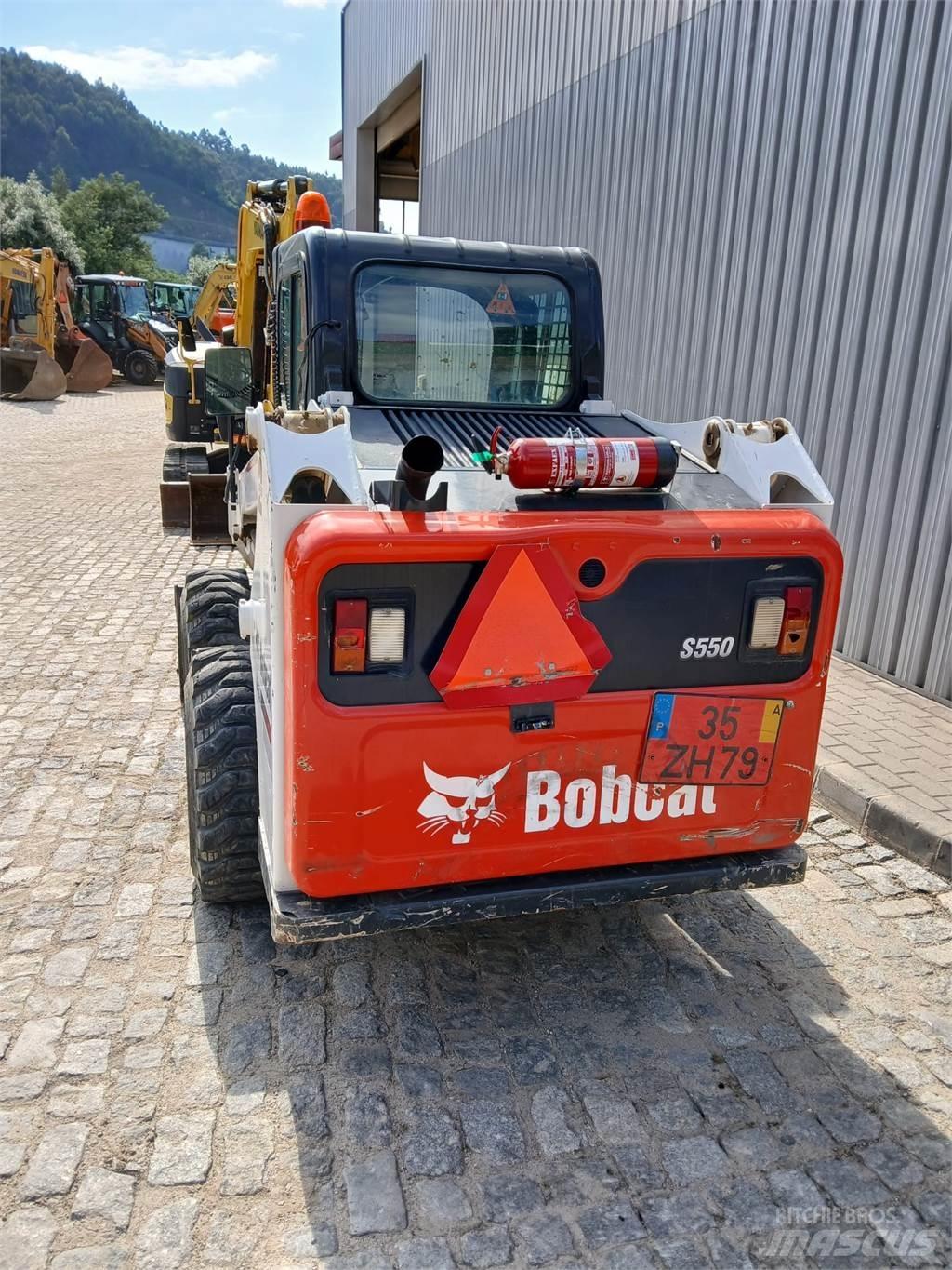 Bobcat S550 Læssemaskiner på hjul