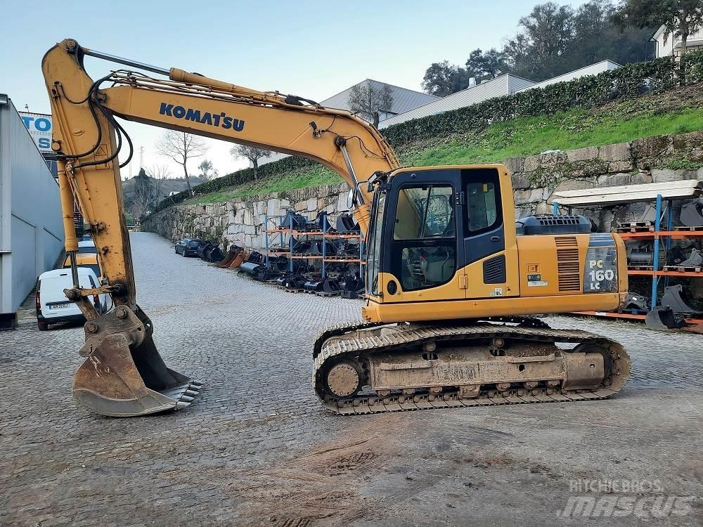 Komatsu PC160LC-8 Gravemaskiner på larvebånd