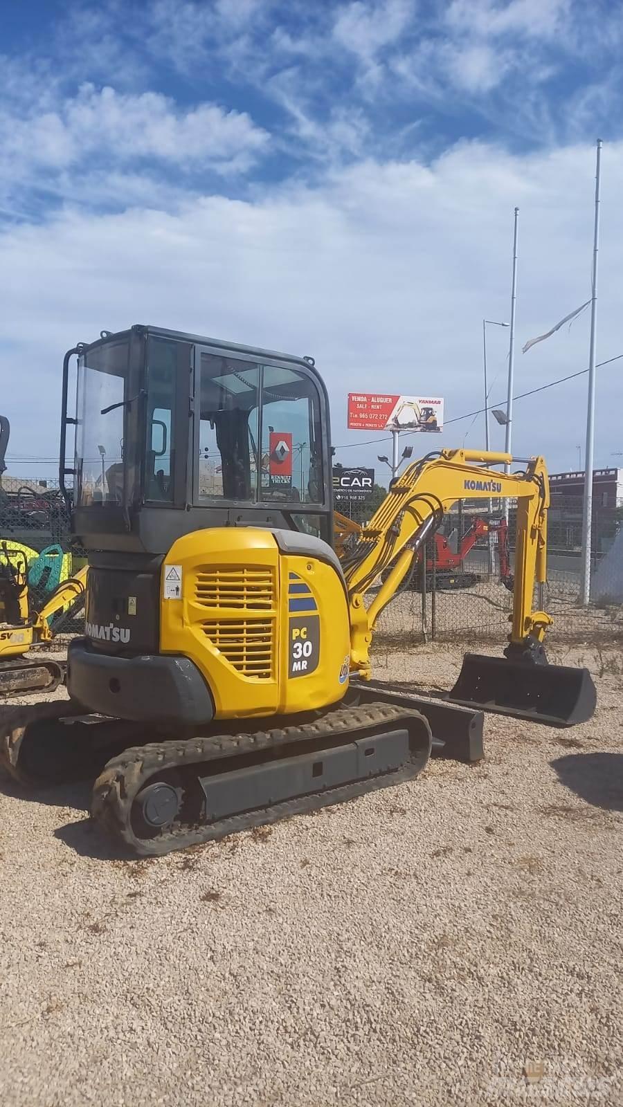 Komatsu PC30MR-2 Minigravemaskiner
