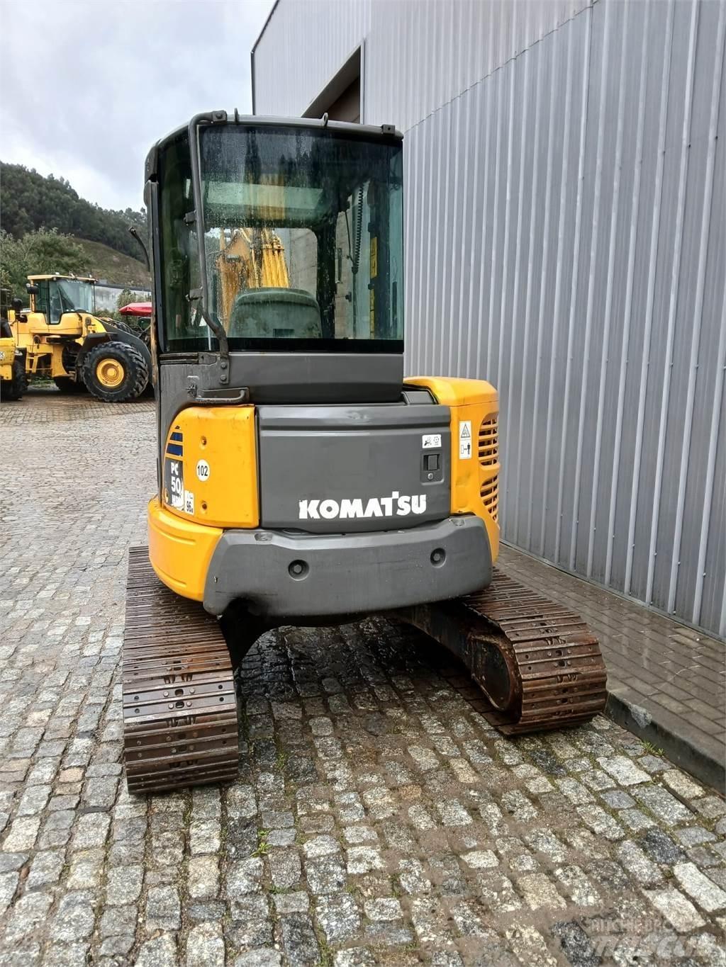 Komatsu PC50MR-2 Minigravemaskiner