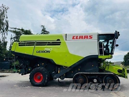 CLAAS LEXION 760 Mejetærskere