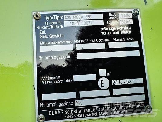 CLAAS MEGA 350 Mejetærskere
