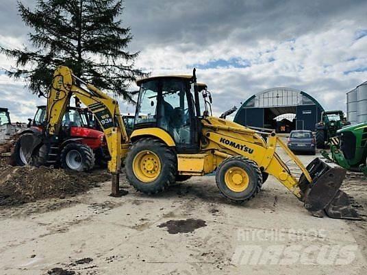 Komatsu WB 93R Gravemaskiner på larvebånd