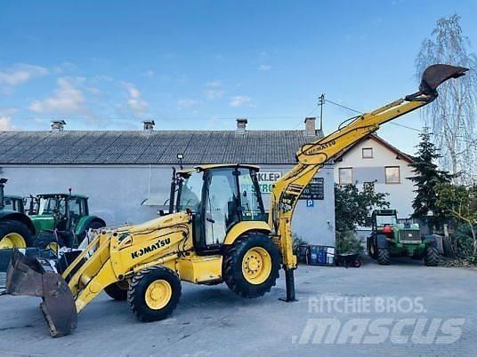 Komatsu WB 93R Gravemaskiner på larvebånd