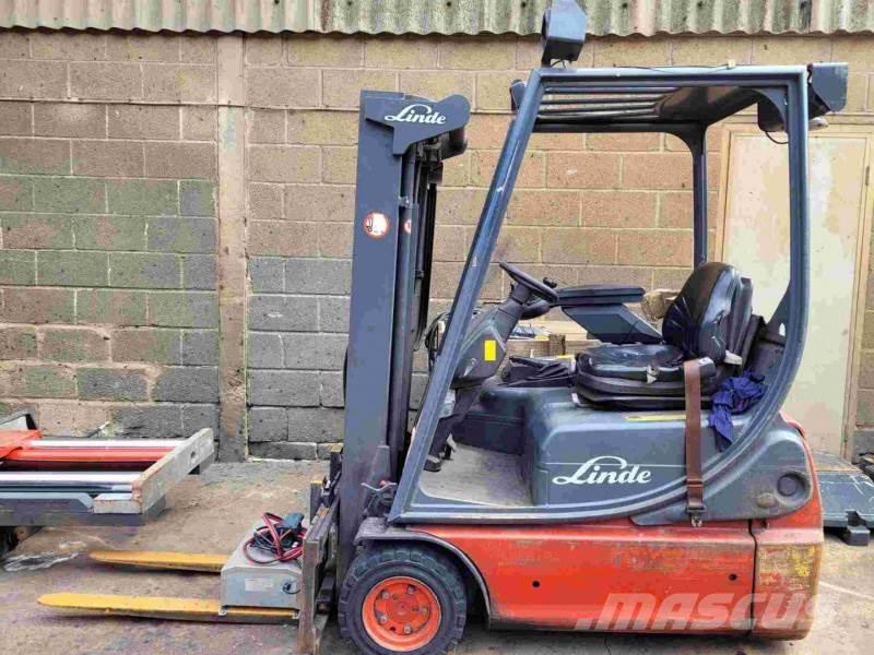 Linde E14-02 El gaffeltrucks