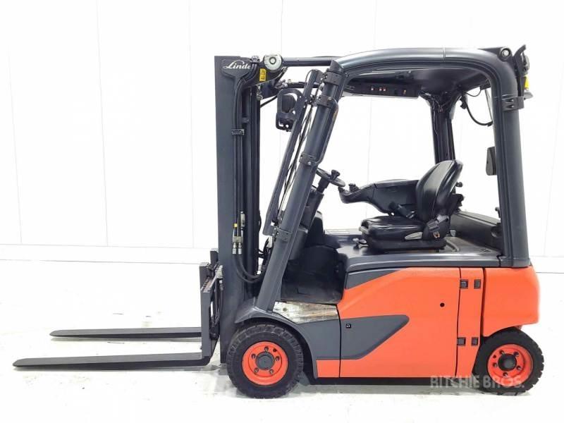 Linde E16P-02 El gaffeltrucks