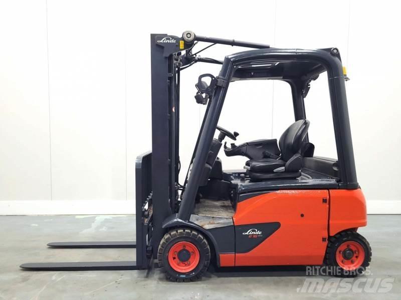Linde E16P-02 386 El gaffeltrucks
