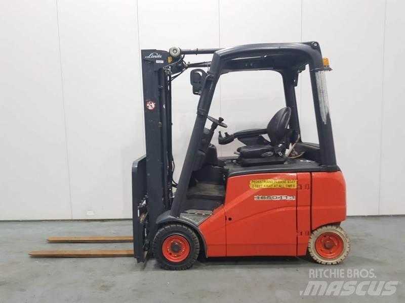 Linde E16PH-01 386 El gaffeltrucks