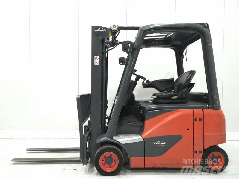 Linde E16PH-02 El gaffeltrucks