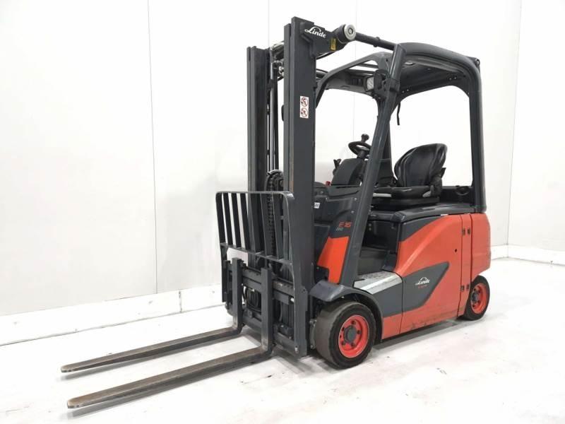 Linde E16PH-02 El gaffeltrucks