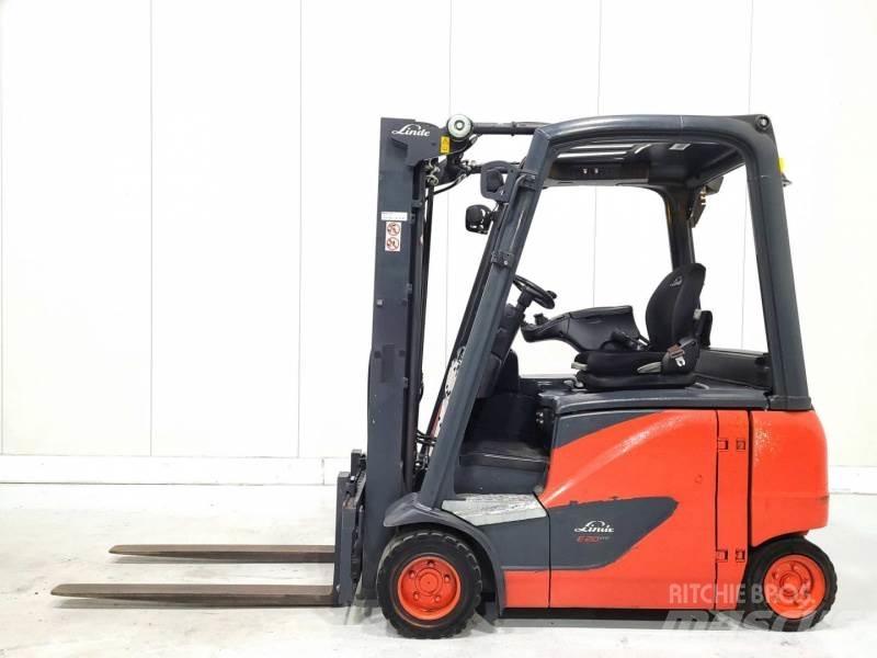 Linde E20PH-02 El gaffeltrucks