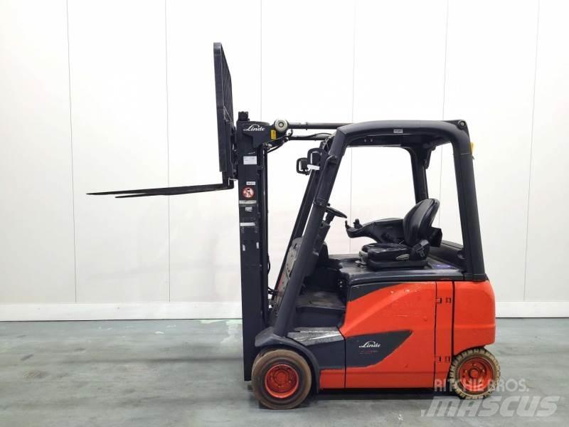 Linde E20PH-02 386 El gaffeltrucks
