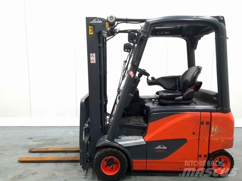 Linde E20PH-02 386 El gaffeltrucks