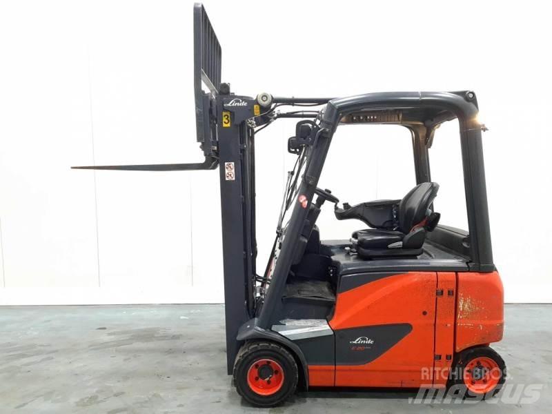 Linde E20PH-02 386 El gaffeltrucks