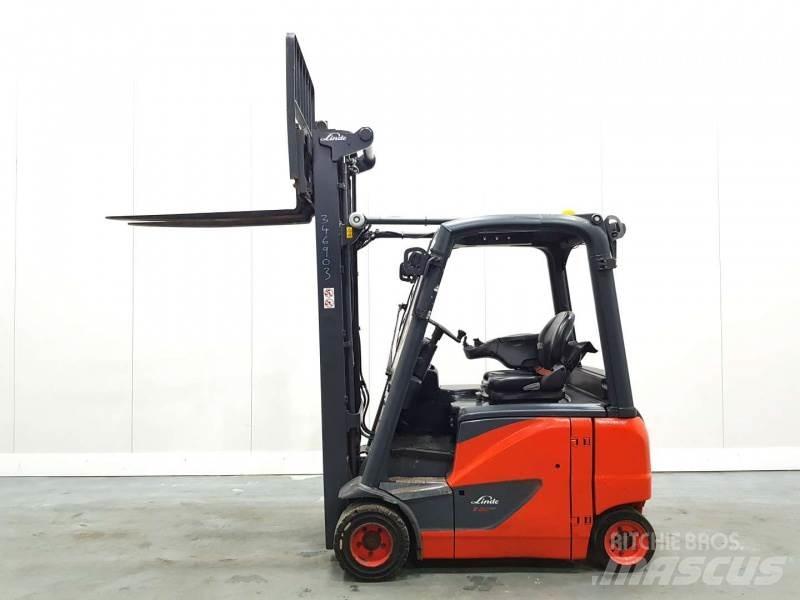 Linde E20PH-02 386 El gaffeltrucks