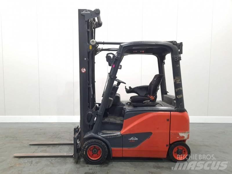 Linde E20PH-02 386 El gaffeltrucks