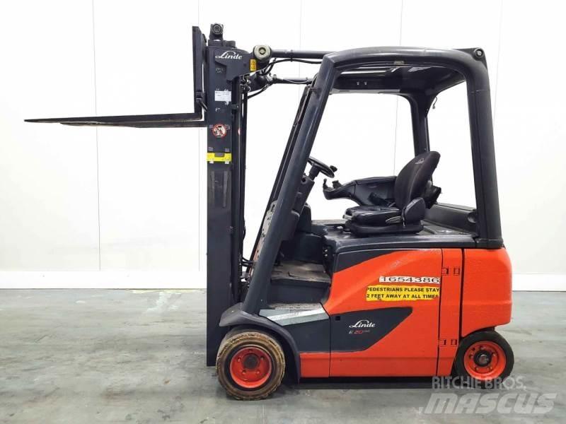 Linde E20PH-02 EVO 386 El gaffeltrucks