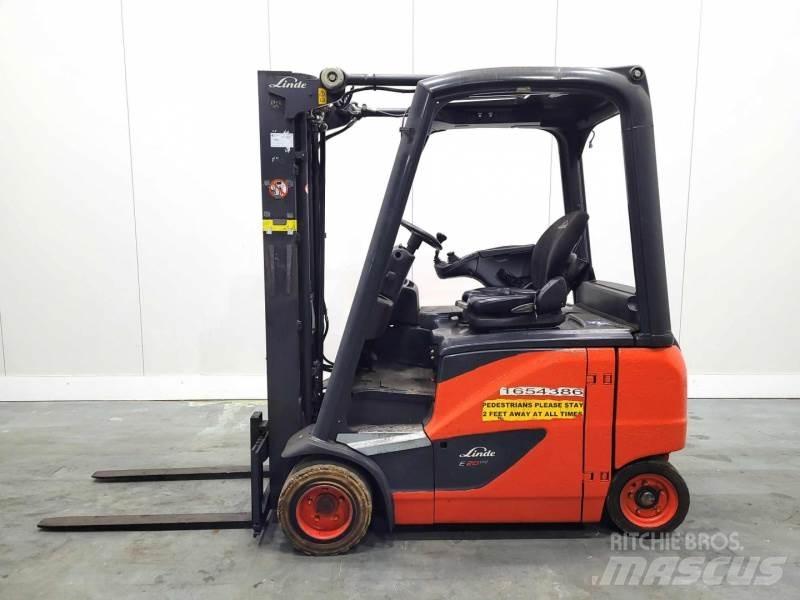 Linde E20PH-02 EVO 386 El gaffeltrucks