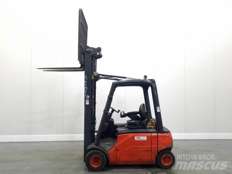 Linde E20PL-01 386 El gaffeltrucks