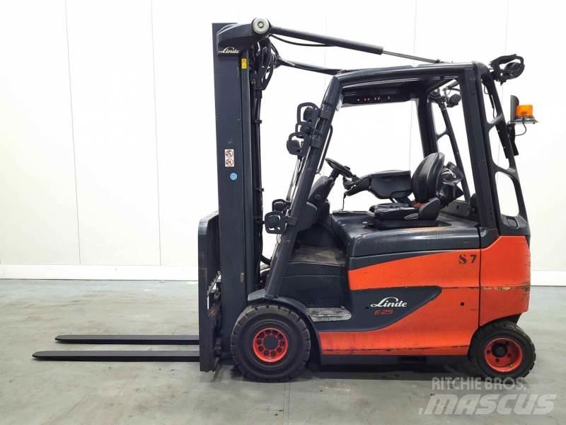 Linde E25H-01/600 387 El gaffeltrucks