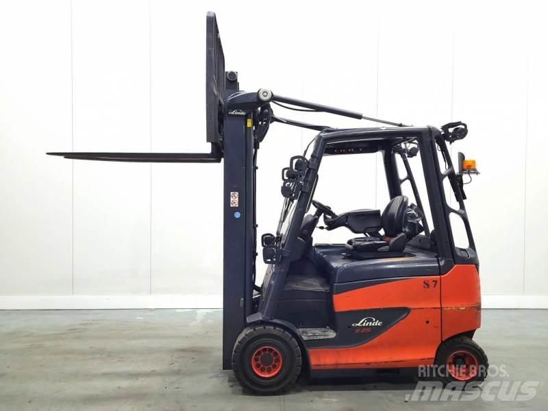 Linde E25H-01/600 387 El gaffeltrucks