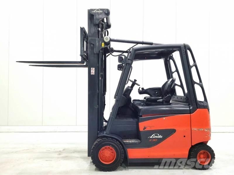 Linde E30 387 El gaffeltrucks