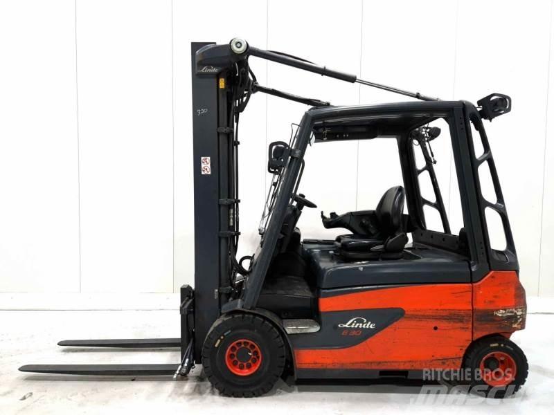 Linde E30L-01 El gaffeltrucks