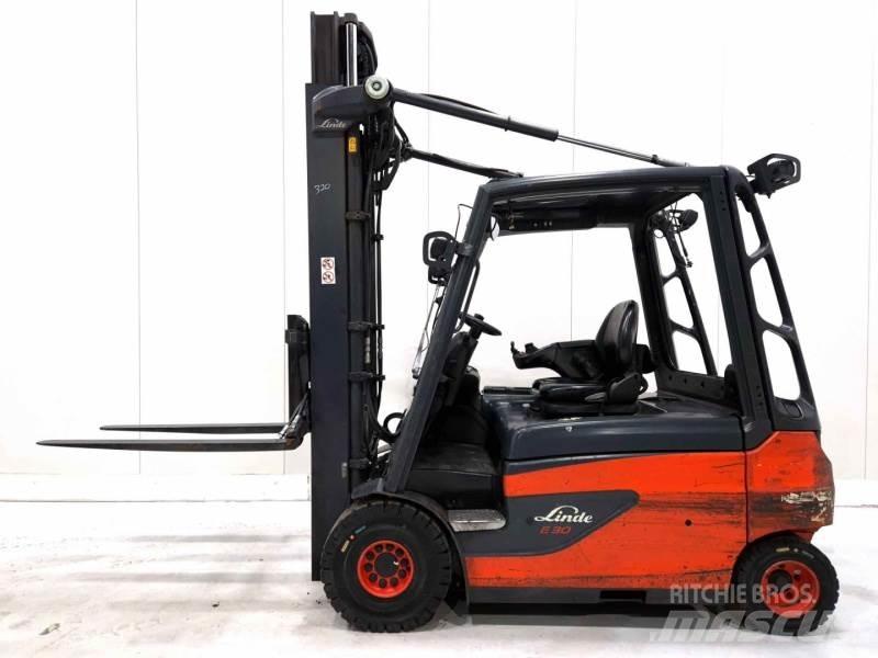 Linde E30L-01 El gaffeltrucks