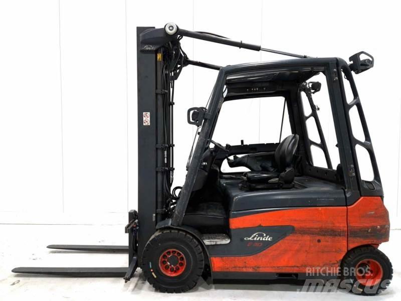 Linde E30L-01 El gaffeltrucks