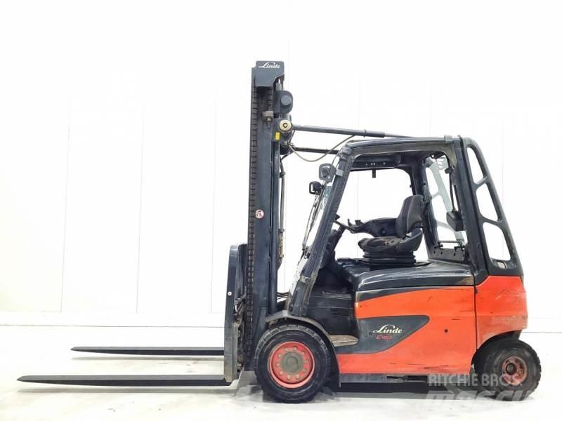 Linde E40 El gaffeltrucks