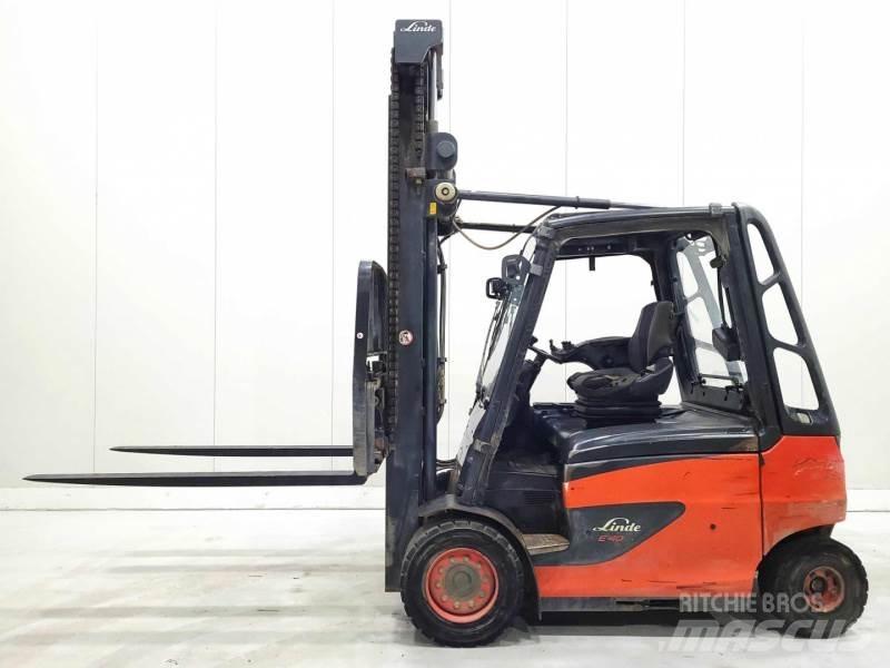 Linde E40 El gaffeltrucks