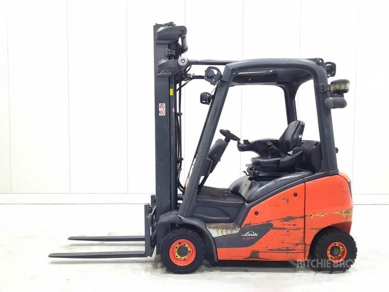 Linde H16D Diesel gaffeltrucks