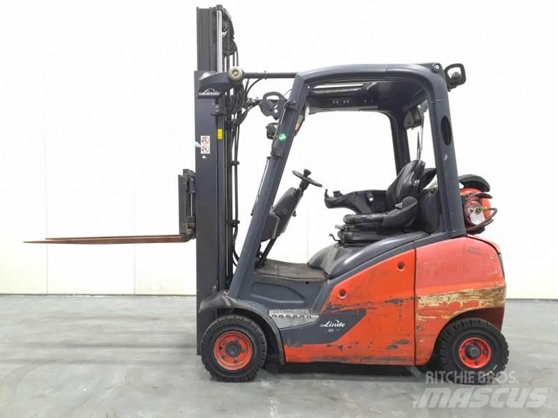 Linde H16T-01 391 LPG gaffeltrucks