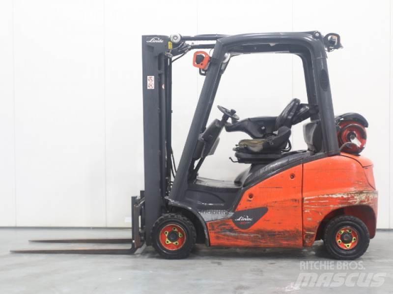 Linde H20T-01 LPG gaffeltrucks