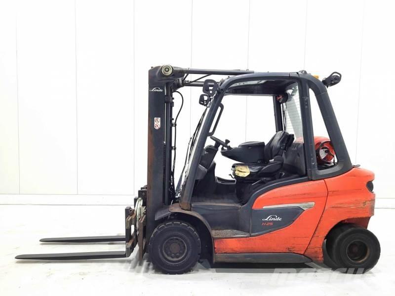 Linde H25T-01 LPG gaffeltrucks