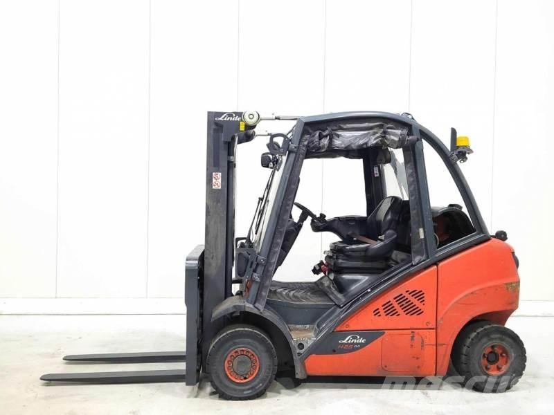 Linde H25T-02 LPG gaffeltrucks