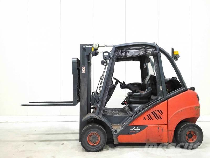 Linde H25T-02 LPG gaffeltrucks