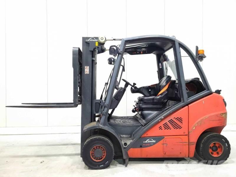 Linde H25T-02 LPG gaffeltrucks