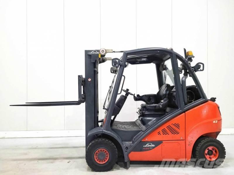 Linde H25T-02 LPG gaffeltrucks