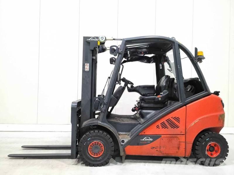 Linde H25T-02 LPG gaffeltrucks