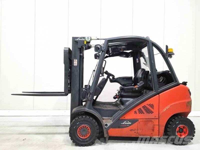 Linde H25T-02 LPG gaffeltrucks