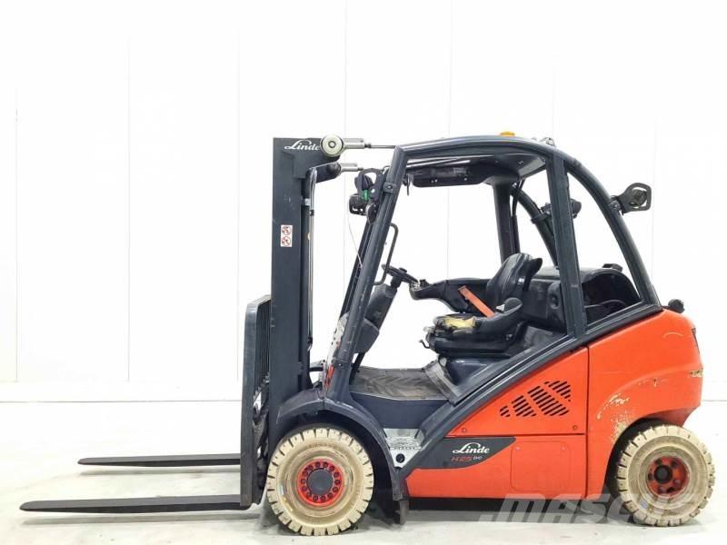 Linde H25T-02 RENTAL LPG gaffeltrucks