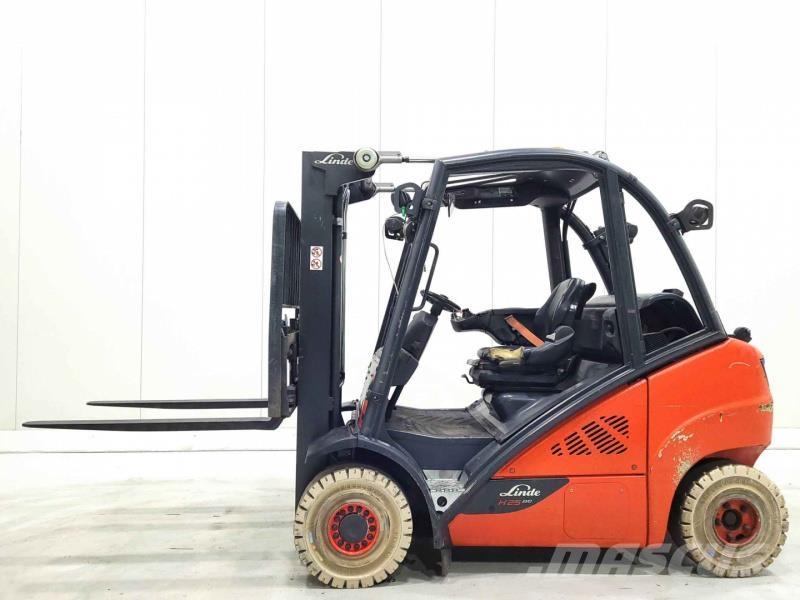 Linde H25T-02 RENTAL LPG gaffeltrucks
