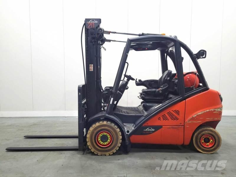 Linde H30T-02 393 RENTAL LPG gaffeltrucks