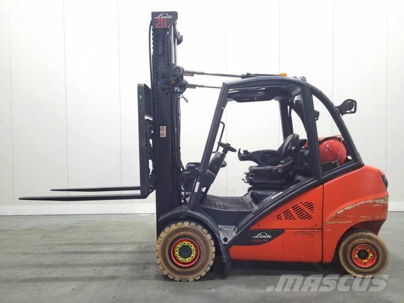 Linde H30T-02 393 RENTAL LPG gaffeltrucks