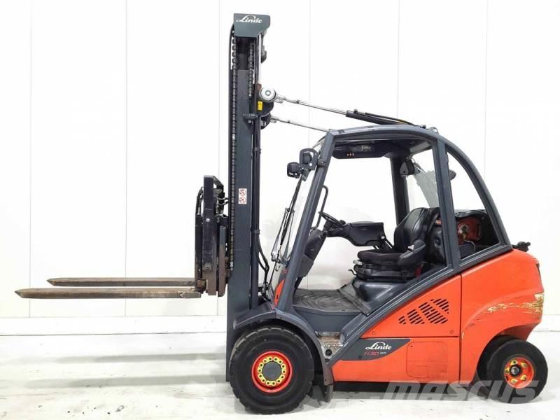 Linde H30T-02 RENTAL LPG gaffeltrucks