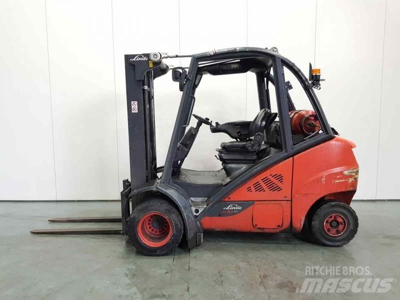 Linde H30T-02 TWIN WHEEL LPG gaffeltrucks