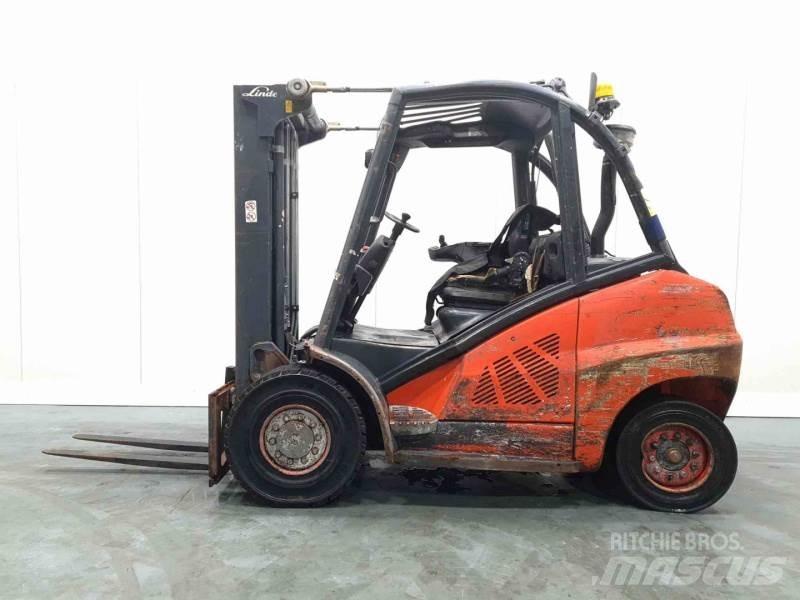 Linde H50D-02 394 Diesel gaffeltrucks