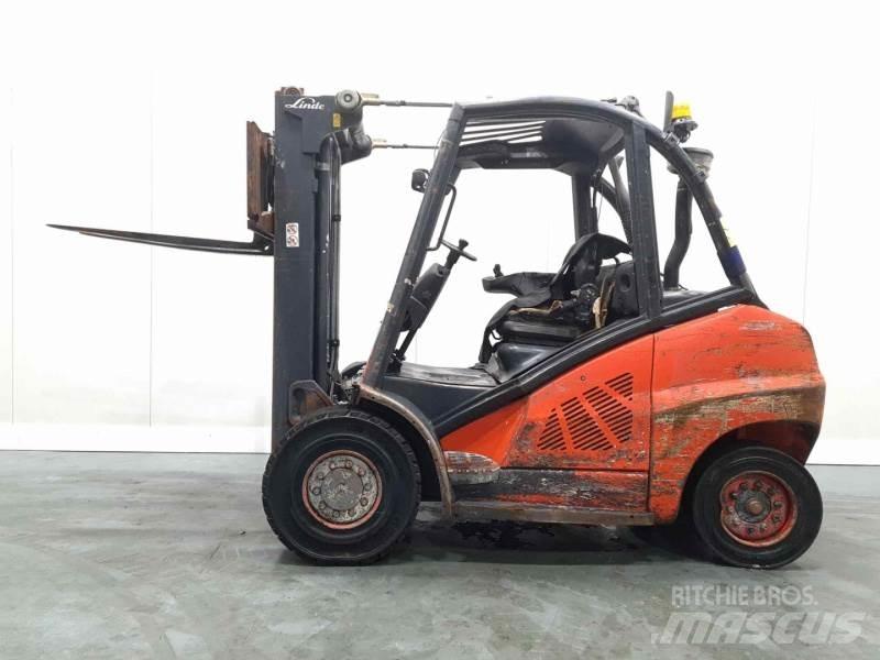 Linde H50D-02 394 Diesel gaffeltrucks